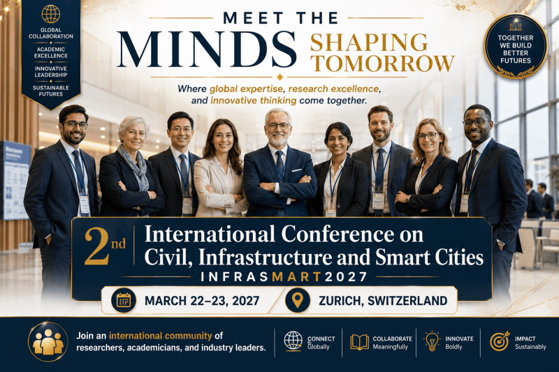 2nd International Conference on Civil, Infrastructure and Smart Cities