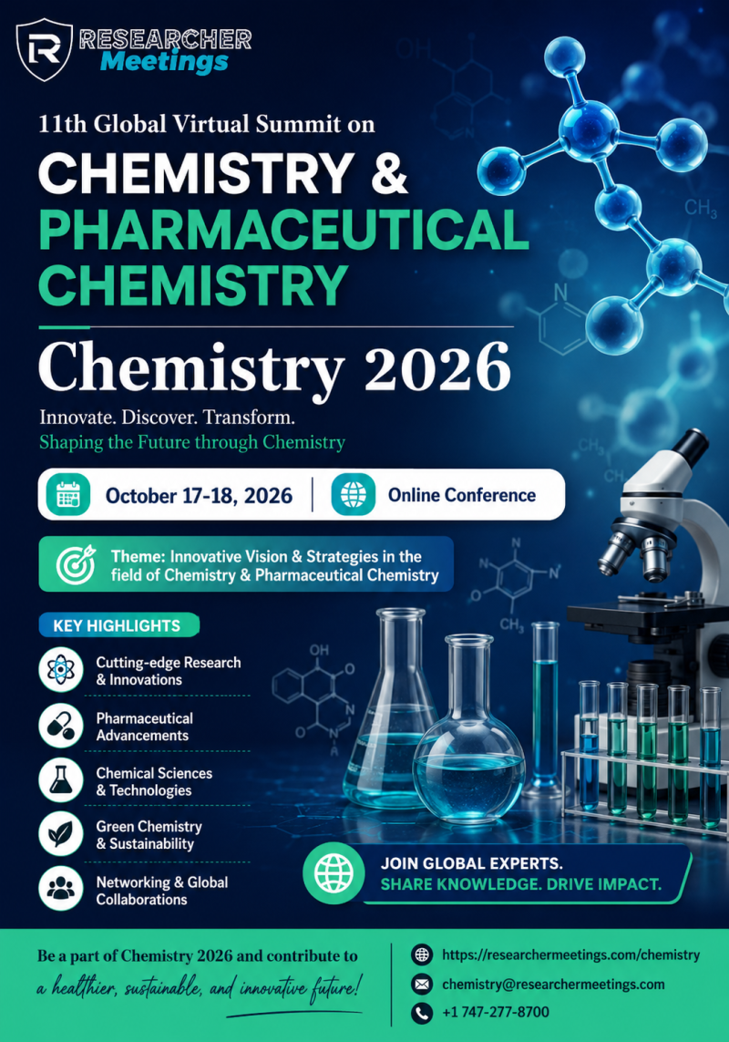 11th Global Virtual Summit on Chemistry & Pharmaceutical Chemistry